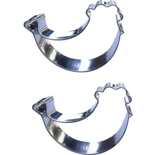 Banana shape 2 piece biscuit cutting molds, baking tools, cake decorating soft candy tools