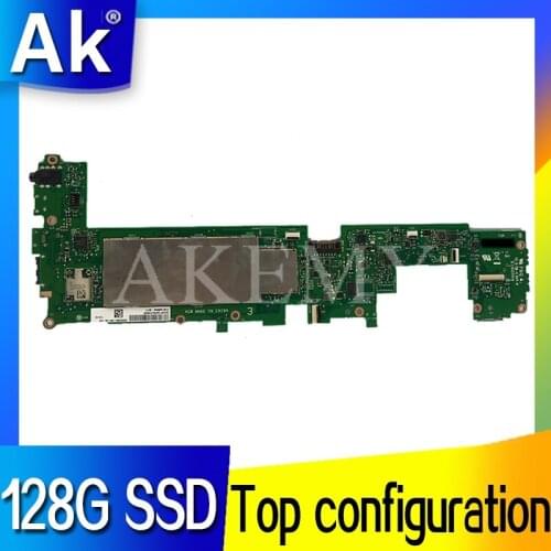Akemy T101HA For ASUS Transformer Book T101HA T101H T101 Laotop Mainboard T101HA Motherboard W/ 2G RAM 128G SSD