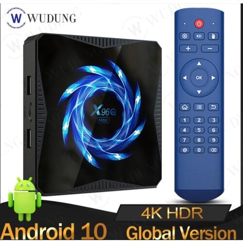 Android 10.0 X96Q MAX Smart TV BOX Allwinner H616 Quad Core 4G 32G/64G 2.4G/5.0G WiFi BT5.0 set top tv box only no app included