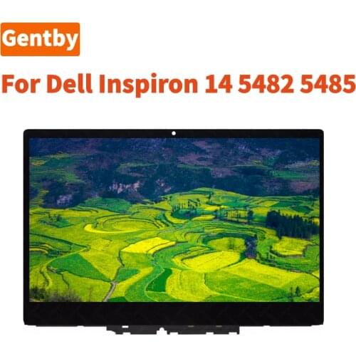 For Dell Inspiron 14 5491 5482 5485 P93G P93G001 FullHD IPS Display Touch Screen Digitizer Assembly Bezel with Control Board