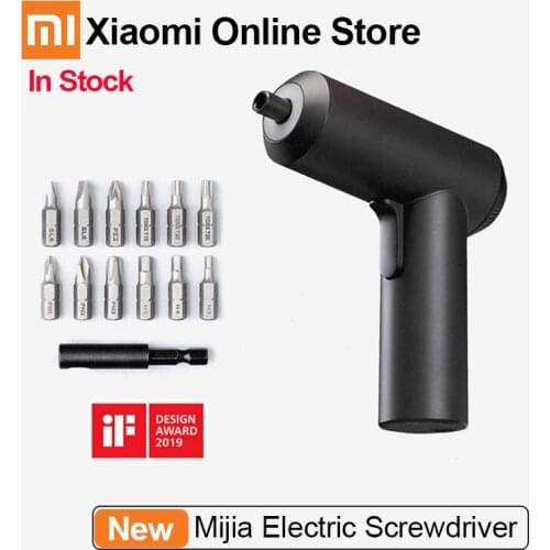 Xiaomi Mijia Electric Screwdriver Cordless Design 3.6V 2000mah With 12Pcs S2 Screw Bits Portable Screwdriver for home office