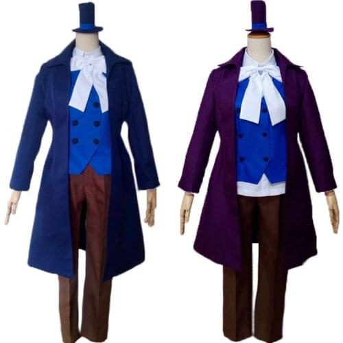 Axis Powers Hetalia APH Poker Spade England Arthur Kirkland Anime Custom Made Uniform Cosplay Costume Outfit Halloween Costumes