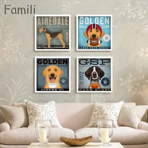 Cute Animal Cartoon Canvas Painting Art Print Poster Picture Wall Paintings Children Baby Bedroom Wall Decoration Home Dceor