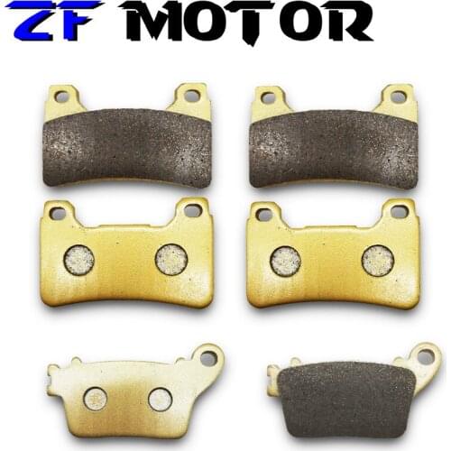 Front Rear Brake Pads Kit Set For Honda CBR600RR /ABS 2007-2017 CBR1000RR Fireblade 2006-2016 CBR1000RRA ABS 2009-2016