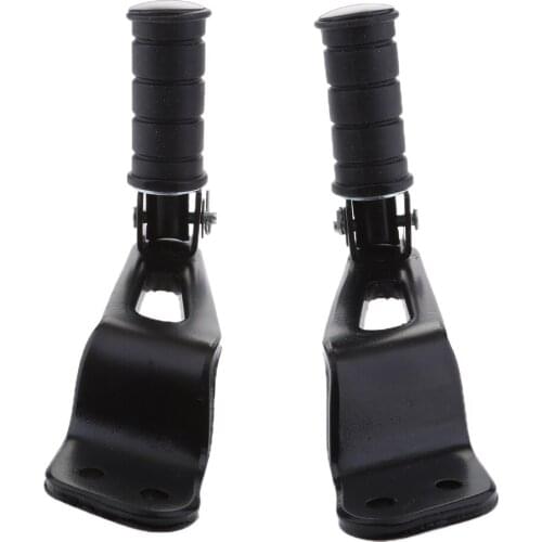 Metal Foot Pegs Footrest Mount Bracket For Yamaha XVS950 2016 Motorbike