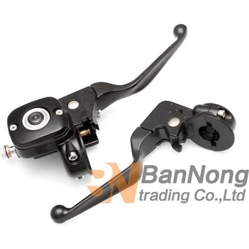 Motorcycle black Clutch Lever brake Master Cylinder For Harley Davidson Softail Deluxe Road King Fat boy breakout