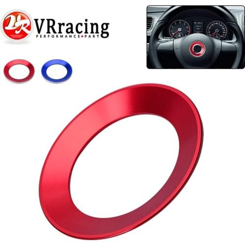 Car styling New 3D Steering Wheel Aluminium Alloy Sticker Case For Volkswagen SCIROCCO AMAROK TRANSPORTER ARTEON CADDY CARAVELLE