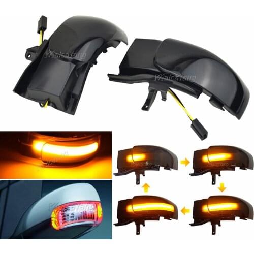 Turn Signal Mirror Sequential Blinker Indicator Dynamic LED Light For VW Touran 2003 2004 2005 2006 2007 2008 2009 1T1 1T2