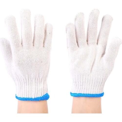 Labor Insurance Gloves Cotton Gloves Thick Nylon White Yarn Gloves