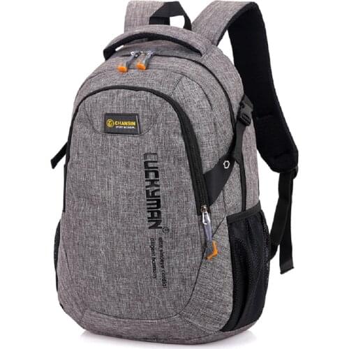 2020 new fashion mens Computer Bags high school college students laptop bag women Designer Backpack canvas Travel Backpacks