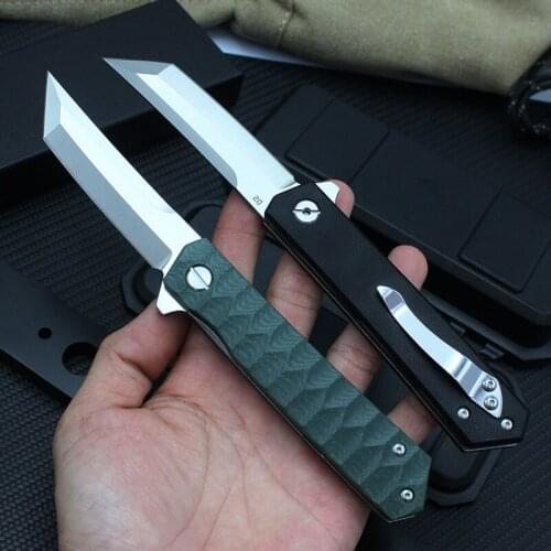 SAMSEND GT-888 Folding Knife D2 blade Outdoor camping Climbing Pocket EDC tool Multifunction Kitchen Peel Knife