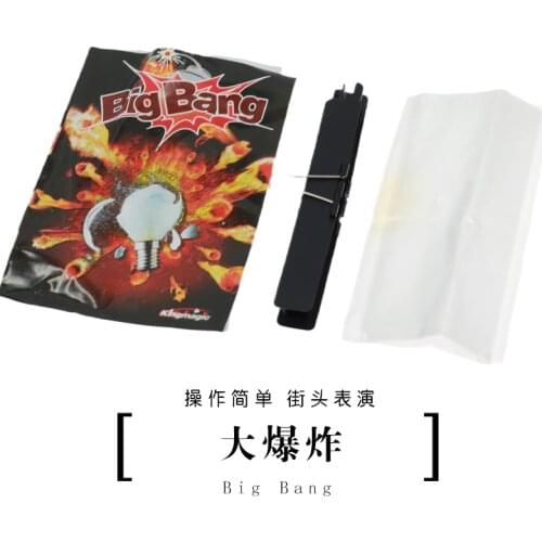 Demolish Bulb Big Bang Exploding Light Bulb Mind Illusions Mentalism Stage Close Up Magie Show Magic Tricks Gimmick props