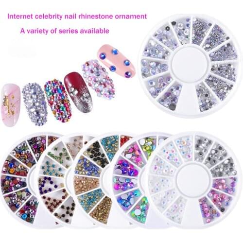 TIANMI Opal Mariquesa Rhinestones Nails Accessories Nail Rhinestones for Acrylic UV Gel Shinning Nail Art Decoration