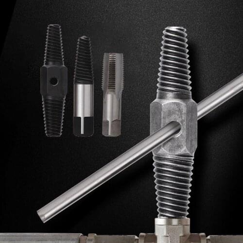 Universal Disassembly Screw Extractor Reverse Thread Water Pipe Broken Pipe Broken Screw Thread Remover Damaged Bolt Remover