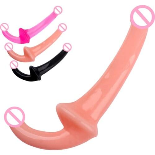 Adults Strapless Dildo Sex Toys for Women Strapon Realistic Dildo Double Penetration Anal G Spot Stimulate Female Masturbation