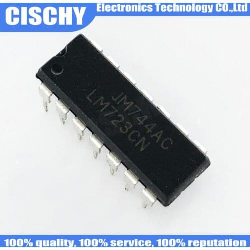 10PCS UC723L = LM723CN DIP14 LM723 DIP-14 MC1723CP DIP UA723 UA723CN