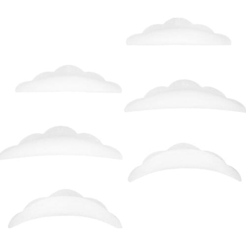 3 Pairs Silicone Durable Eyelash Permanent Perm Curler Curling Lifting