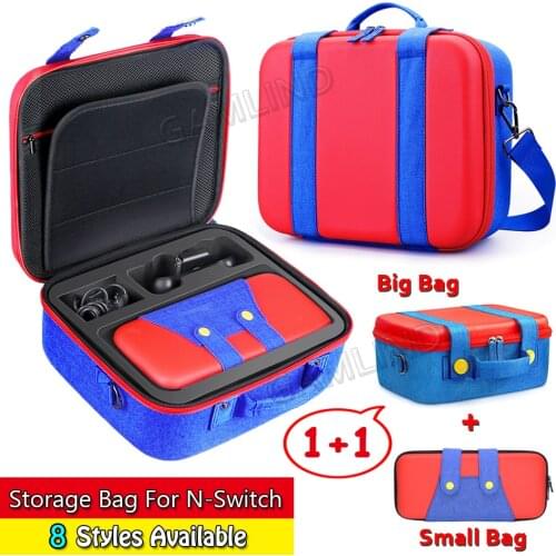 Nintend Switch Accessories Deluxe Storage Bag NS Portable Carrying Case Cover EVA Hard Suitcase for Nintendo Switch Game Console