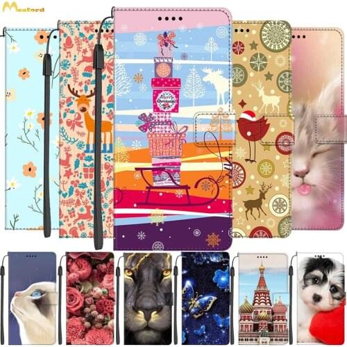 For Huawei Mate 20 Lite Case P30 Lite Phone Cases Flip Book Fashion Leather Wallet Cover For Huawei P10 Lite Fundas Iron Tower