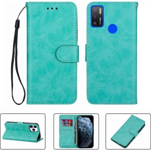 For Tecno Spark 5 Air Spark5 5Air KD6a Wallet Case High Quality Embossing Flip Leather Shell Phone Protective Cover Funda