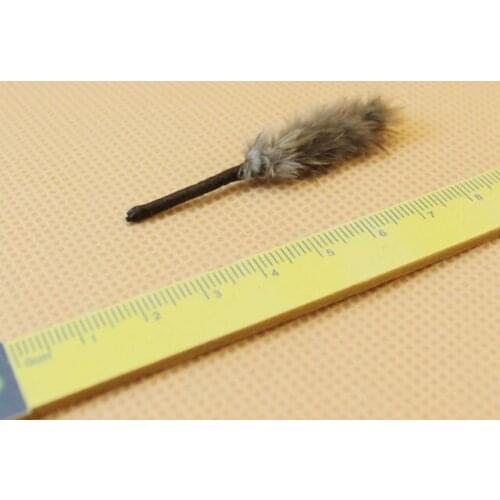 G05-X4599 children baby gift Toy 1:12 Dollhouse mini Furniture Miniature rement Feather duster 1pcs