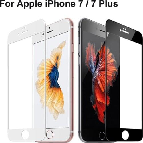 For Apple iPhone 7 / 7 Plus 0.26mm 2.5D Ultra Thin Full Cover Premium Tempered Glass Front Screen Protector Film For iPhone 7