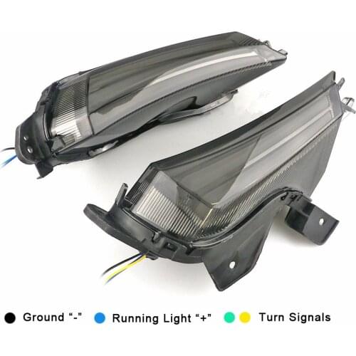 For Yamaha XMAX300 XMAX250 Xmax 300 250 LED Front Brake Turn Signal Stop Lamp Daytime Running Driving Light Motorcycle Accessory