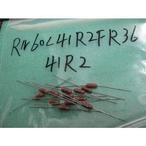 Original new 100% RN60C41R2FR36 41.2R 1% 1/4W metal film resistor CMF-60 (Inductor)