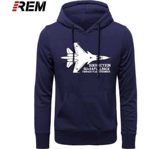 REM Su-34 Syrien Russian Airplane Bomber Navy And White Striped Mens Design Online Male Funny Hoodies, Sweatshirts
