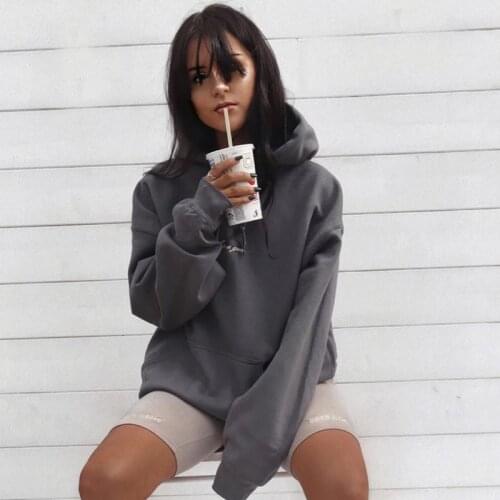 Women hoody Sweatshirt cotton hoodie Harajuku Print Hoodies Casual Long Sleeve Loose Pullover Tops sweatshirt clothes tops para