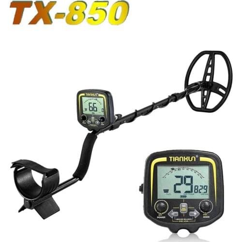 TX-850 Metal Detector Professional Underground Depth Metal Detector High Sensitivity Gold Treasure Detector Hunter Pinpointer