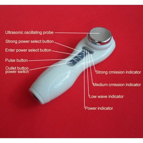 1MHz Ultrasonic Skin Care Body Beauty Machine Facial Cleaner Ultrasound Rejuvenation Wrinkle Acne Pigmentation Removal