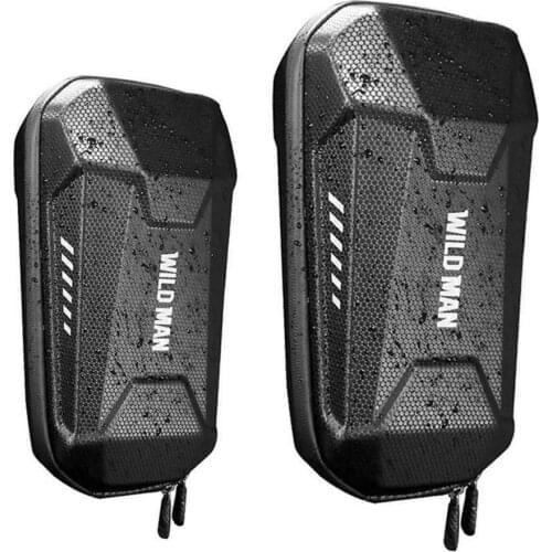 Waterproof Bike Handlebar Bag Storage Front Bag Foldable Bicycle Basket for Electric Scooter Balance Car Road Bike MTB Bike