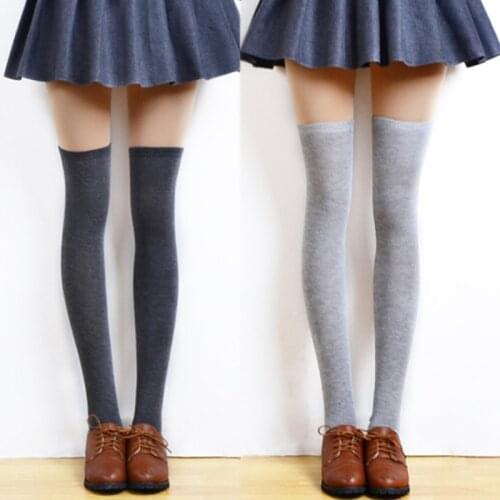 Women Stockings Womens Socks Thigh High Stockings Warm Thigh High Over the Knee Socks Knee High Long Stockings For Girls Autumn