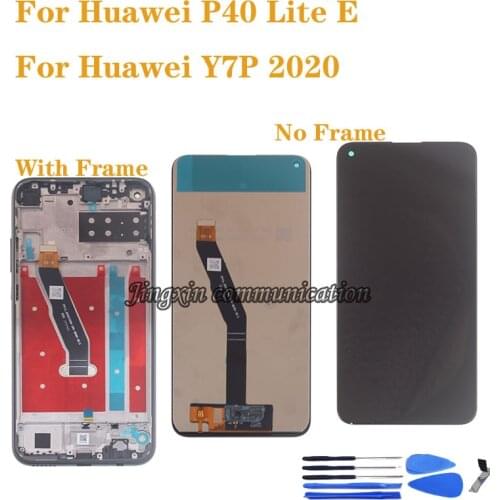 6.39" For Huawei Y7P 2020 LCD Display Touch Screen Digitizer Assembly For huawei P40 Lite E ART L28 L29 L29N LCD With Frame