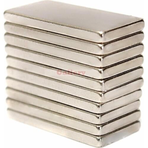 20pcs N52 20x10x2mm Block Magnets Rare Earth Neodymium Magnets