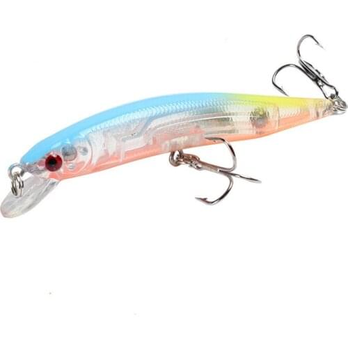9.5cm 8.1g Fishing Lures Minnow Fishing Bait Fishing Tackle Fishing Lure Wobbler Tackle Crankbait Pesca Baits kit set 3D Eye