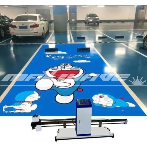 Floor Painting Machine 3d Smart Garage Park Large Automatic Ground Inkjet Printing Graffiti Robot