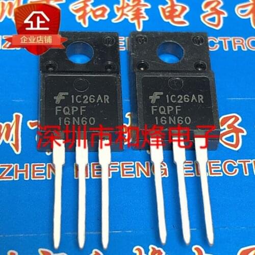Original 5pcs/ FQPF16N60 TO-220F 600V 16A