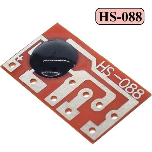 10PCS HS-088 Dingdong Tone Doorbell Music Voice Module Board IC Sound Chip For DIY/Toy