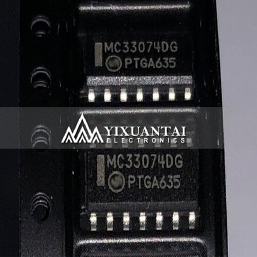 50pcs/lot 100pcs/lot 500pcs/lot Free Shipping! 100% New Original MC33074DG MC33074 SOP14
