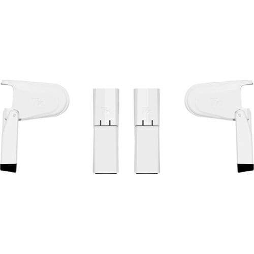 4 pcs landing gear folding shock absorption heighten leg lens gimbal protection for dji mavic mini 2/mavic mini 1 drone