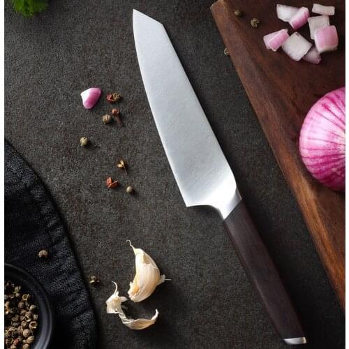 5 Inch Kitchen Utility Knives High Carbon 5Cr15 Meat Vegetable Fruit Slicing Knife with Ebony Handle Fruit Paring Knife