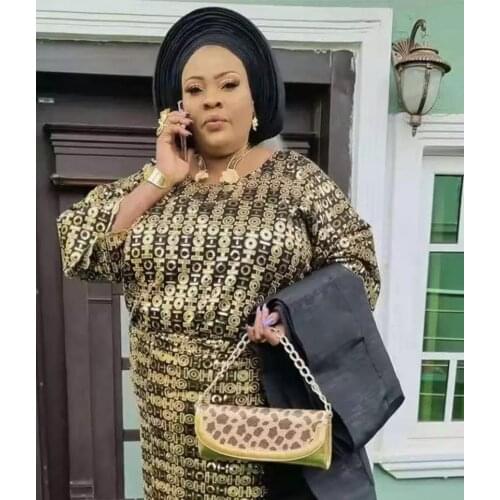 African Sequins Lace Fabric 2021 High Quality Lace French Lace Fabric Sewing Nigerian Lace Fabrics For Dress YXZ001