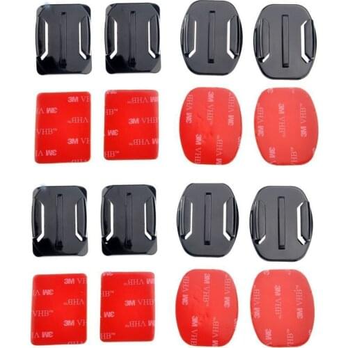 Go Pro Accessories Flat Curved Adhesive Mount Base with VHB for For Hero 5 4 3 2