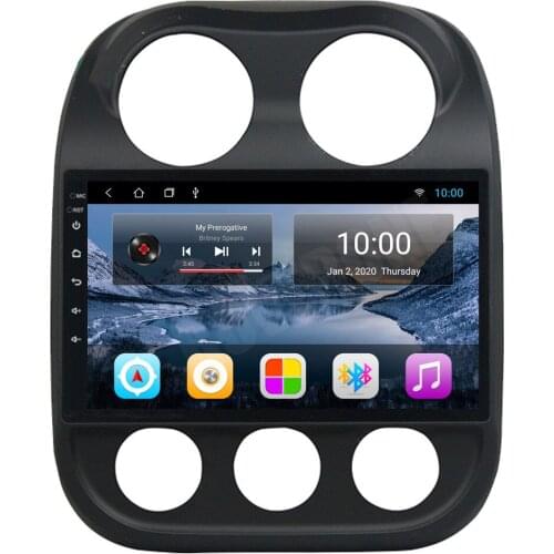 For Jeep Compass Patriot 2010-2016 Autoradio Car Radio Stereo GPS Navigation Multimedia HeadUnit Audio Video Player