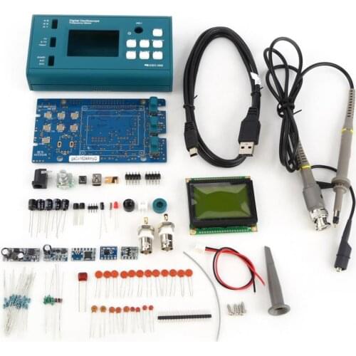 New Professional Mini Digital Storage Oscilloscope DSO068 DIY Portable High Frequency Meter AVR Microcontrol Instrument Meter