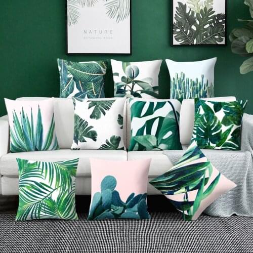 Throw pillows Tropical Decoration Cactus Cushion Cover Polyester Pillow Sofa Home Decorative Pillowcase Household Pillowcase