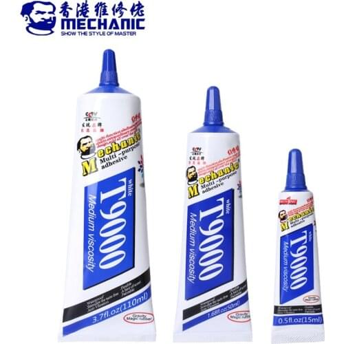 MECHANIC T9000 Epoxy Resin Liquid Adhesive White Glue Environmental Protection Universal Glue For Phone Frame Repair Tool