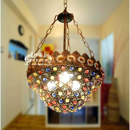 CRYSTAL LAMP pendant lamp Bohemia pendant light bedroom lamp study lighZZP